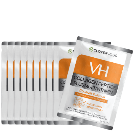 Clover Plus ,Clover Plus VH Collagen Peptide And Vitamin, VH Collagen Peptide And Vitamin,Collagen ,คอลลาเจน